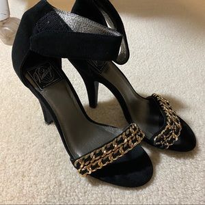 Jeffrey Campbell Vintage Stiletto w/ Gold Chains
